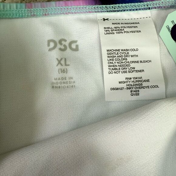 DSG set of 3 Girls' Swimsuit bottoms size XL 16 NWT - Picture 6 of 8